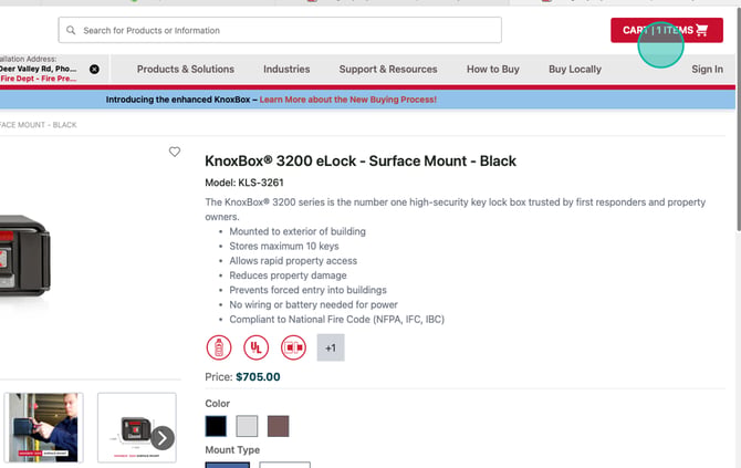 Ordering on Knoxbox.com - Step 15