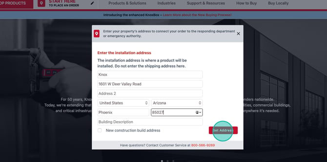Ordering on Knoxbox.com - Step 5